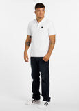 Men's Pique Rockey Polo Shirt - White