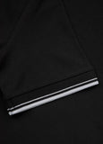 Men's Pique Stripes Regular Polo Shirt - Black