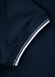 Men's Pique Stripes Regular Polo Shirt - Dark Blue