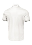 Men's polo shirt Pique Stripes Regular - Offwhite