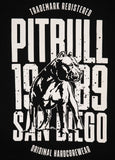 Men's T-Shirt SAN DIEGO DOG - Black