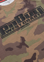 Men's Slim Fit Classic Boxing T-Shirt - Woodland Camo
