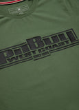 Men's Slim Fit Classic Boxing T-Shirt - Olive Green