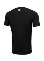Herren T-Shirt Slim Fit Classic Boxing - Schwarz