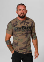 Men's Slim Fit Classic Boxing T-Shirt - Woodland Camo