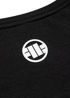 Herren T-Shirt Slim Fit Classic Boxing - Schwarz