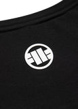 Herren T-Shirt Slim Fit Classic Boxing - Schwarz