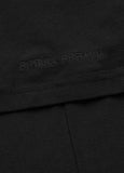 Herren T-Shirt Slim Fit Classic Boxing - Schwarz