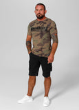 Men's Slim Fit Classic Boxing T-Shirt - Woodland Camo