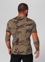 Men's Slim Fit Classic Boxing T-Shirt - Woodland Camo