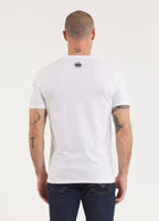 Men's T-Shirt Slim Fit Classic Boxing - White