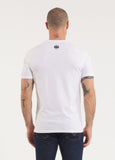 Men's T-Shirt Slim Fit Classic Boxing - White