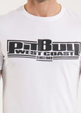 Men's T-Shirt Slim Fit Classic Boxing - White
