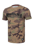 Men's Slim Fit Classic Boxing T-Shirt - Woodland Camo