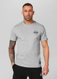 Herren T-Shirt Small Logo AJP - Grau Melange