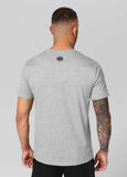 Herren T-Shirt Small Logo AJP - Grau Melange