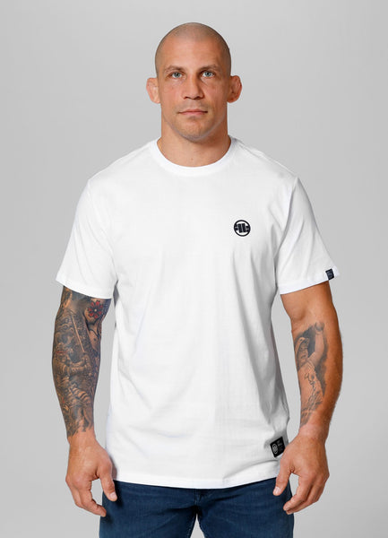 Herren T-Shirt SMALL LOGO - Weiß