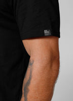 Herren T-Shirt SMALL LOGO - Schwarz