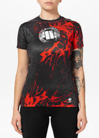 Damen Sportshirt Mesh BLOOD DOG