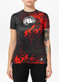 Damen Sportshirt Mesh BLOOD DOG
