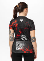 Damen Sportshirt Mesh BLOOD DOG