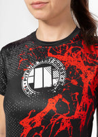 Damen Sportshirt Mesh BLOOD DOG