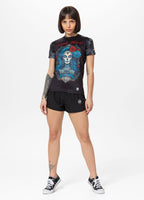 Women's sports shirt mesh SANTA-MU