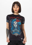 Women's sports shirt mesh SANTA-MU
