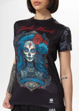 Women's sports shirt mesh SANTA-MU