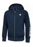 Kinder Übergangsjacke mit Kapuze Athletic Sleeve Junior