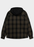 Hooded insulated flannel shirt Pioneer