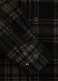 Hooded insulated flannel shirt Pioneer