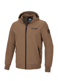 Men's Softshell Hooded Jacket Midway II - Coyote Brown