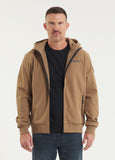 Men's Softshell Hooded Jacket Midway II - Coyote Brown