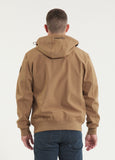 Men's Softshell Hooded Jacket Midway II - Coyote Brown