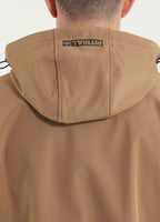 Men's Softshell Hooded Jacket Midway II - Coyote Brown