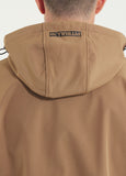 Men's Softshell Hooded Jacket Midway II - Coyote Brown