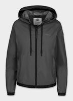 Women's transitional jacket with hood PRIMOSA - Graphite