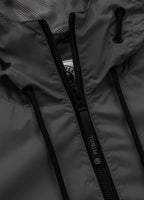 Women's transitional jacket with hood PRIMOSA - Graphite