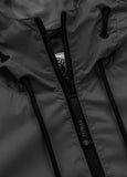 Women's transitional jacket with hood PRIMOSA - Graphite