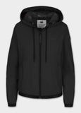 Women's transitional jacket with hood PRIMOSA - Black