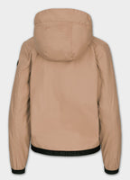 Women's transitional jacket with hood PRIMOSA - Dark Sand