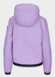 Women's transitional jacket with hood PRIMOSA - Purple