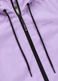 Women's transitional jacket with hood PRIMOSA - Purple