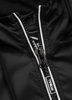 Women's transitional jacket with hood WHITEWOOD - Black