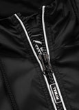 Women's transitional jacket with hood WHITEWOOD - Black