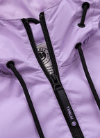 Women's transitional jacket with hood PRIMOSA - Purple