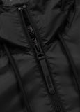 Women's transitional jacket with hood PRIMOSA - Black