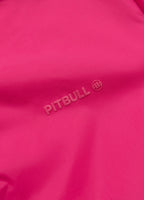 Women's transitional jacket with hood PRIMOSA - raspberry red