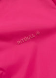 Women's transitional jacket with hood PRIMOSA - raspberry red